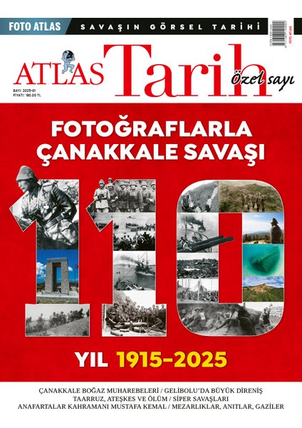 Atlas Tarih Dergi Fotoğraflarla Çanakkale Savaşı