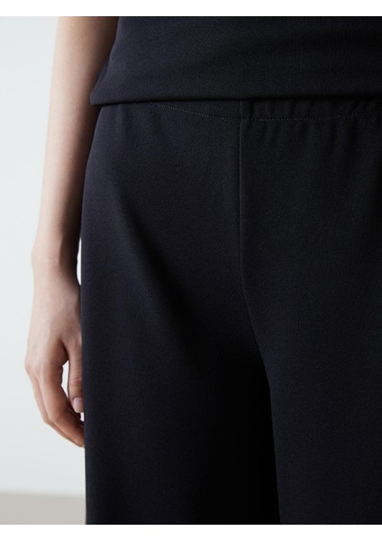 Lcw Vision Beli Lastikli Krep Kadın Pantolon (S5) modelleri