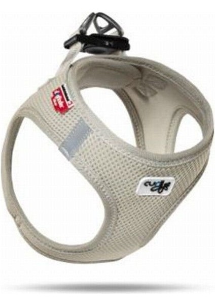 Vest Köpek Göğüs Tasması Air-Mesh Gri 3xs