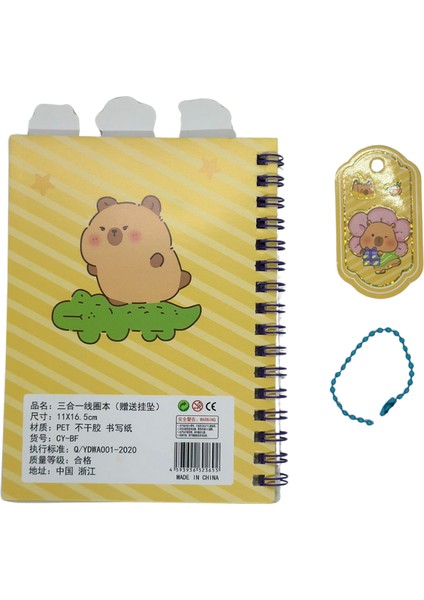 Kapibara Sticker Defteri -Şeffaf ve Kağıt Sticker (16 Sayfa) fiyatları