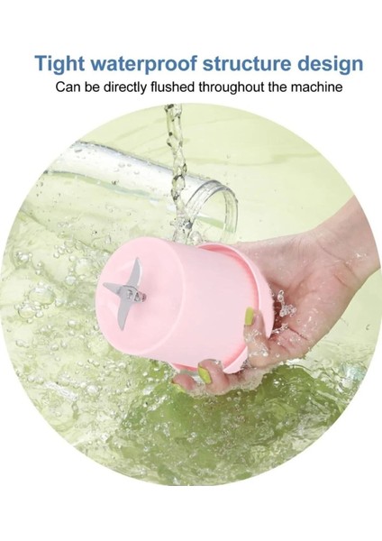 Ithalatçı Garantili Taşınabilir Şarjlı Blender - Fresh Juice Blender | Taşınabilir Kablosuz Şarjlı
