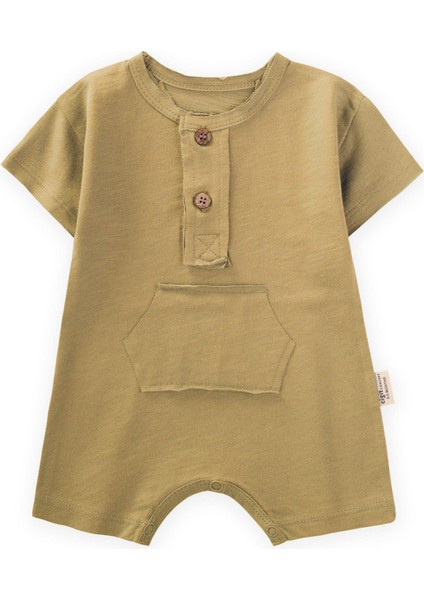 Kanguru Cepli Pis Dikişli Tulum 0-3 Yaş Sundres