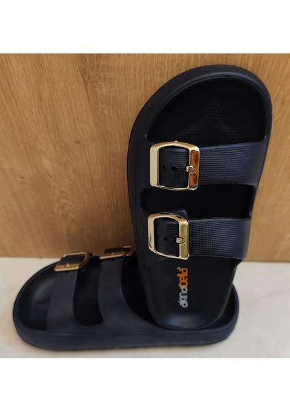 Çift Tokalı Günlük Kadın Terlik fiyatları