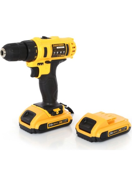 Dawreek 24 Wv Max Lion Şarjlı Matkap Cordless Drill
