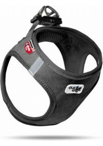 Furlo Curli Cord Vest Köpek Göğüs Tasması Black 3xs