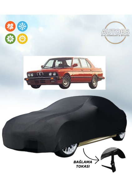 Bmw 524TD Serisi Araba Brandası, Oto Branda Alt Bağlantı Tokalı Siyah