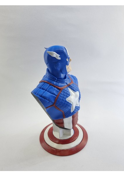 Kalkanın Arkasında Bir Efsane Var: 3D Baskı Captain America Büstü