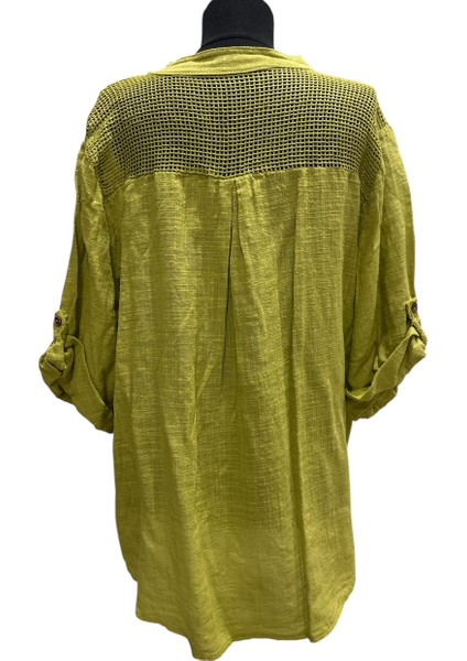 Italyan %100 Koton File Detaylı Bluz fiyatları