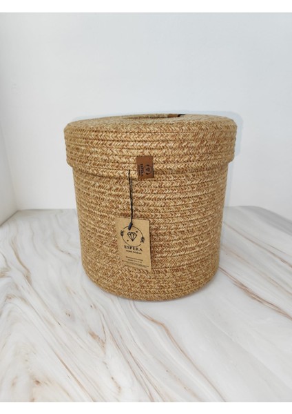 25X25 cm Kuru Çöp Sepeti, Galoş Sepeti, Çorap Sepeti, Kağıt Çöp Sepeti. Çok Amaçlı Organizer Sepet.