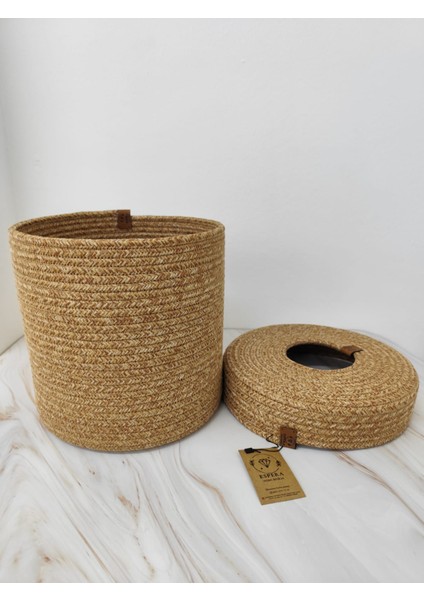 25X25 cm Kuru Çöp Sepeti, Galoş Sepeti, Çorap Sepeti, Kağıt Çöp Sepeti. Çok Amaçlı Organizer Sepet. fiyatları