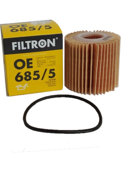 Toyota Auris 1.4 D-4d Dizel Yağ Filtresi 2010-2012 Filtron