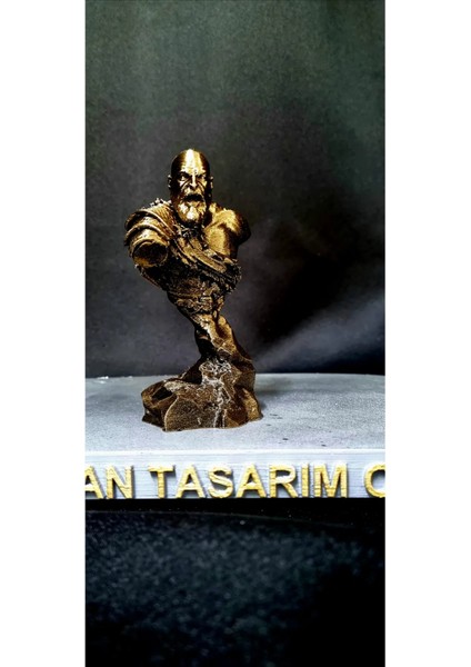 Kratos Büst Figür 15 cm God Of War