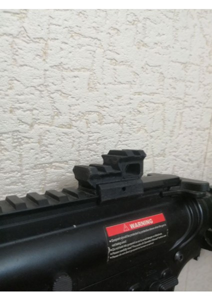 Bir Sinek ve Bir Sayı Yükseltmek Için Picatinny Şerit Adaptörü / Çubuk 3D862388 Sadece Plastik Aparattır.