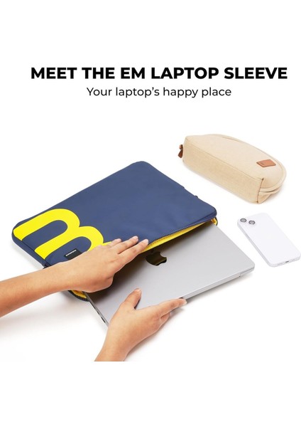 The Em Laptop Kılıfı 14 Ve 15.6 Inç Laptop, Macbook Ve Notebook İle Uyumlu
