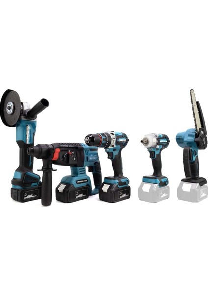 Chelikbei Beşli Set MK350 (Budama Testeresi 13MM Ç.mandren+S.sıkma+Ş.spral+Ş.hilti) fiyatları