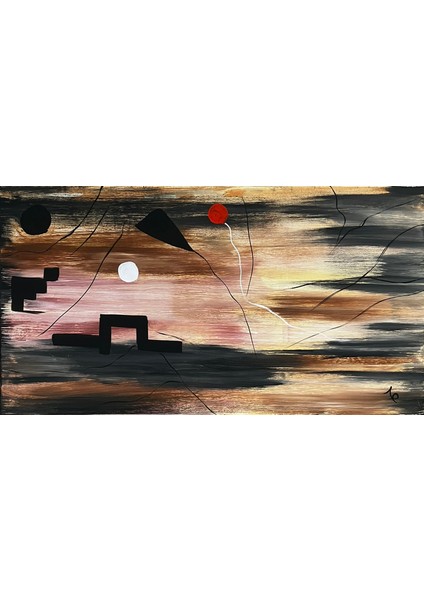 Soyut Tablolar, Abstract Dekoratif Tablo, Modern Dekoratif 81