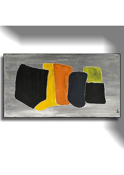 Soyut Tablolar, Abstract Dekoratif Tablo, Modern Dekoratif 117
