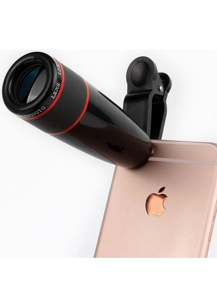 Teleskop Telefon Kamera Lensi Mini El Dürbünü ( )