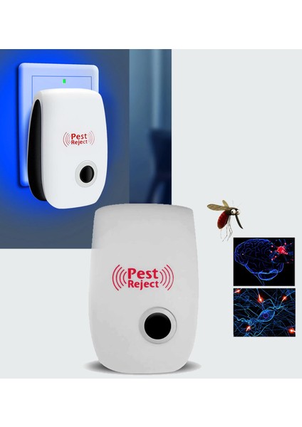 Pest Reject Sonic Haşere Kovucu Fare Haşere Karasinek Sivrisinek