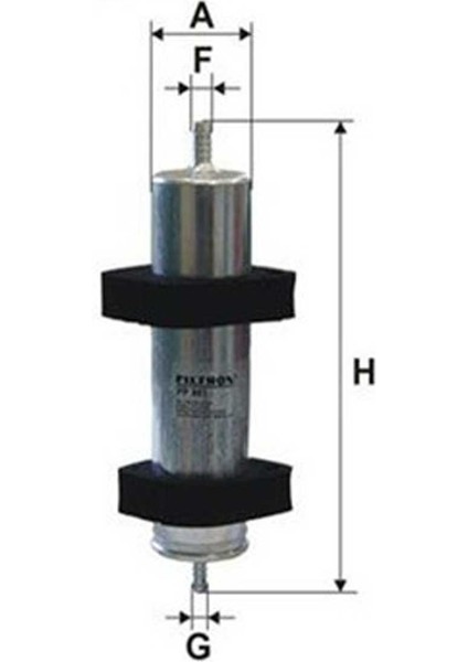 Audi A4 (B8) 2.0 Tdı 143HP Dizel Yakıt Filtresi 2009-2011 Filtron