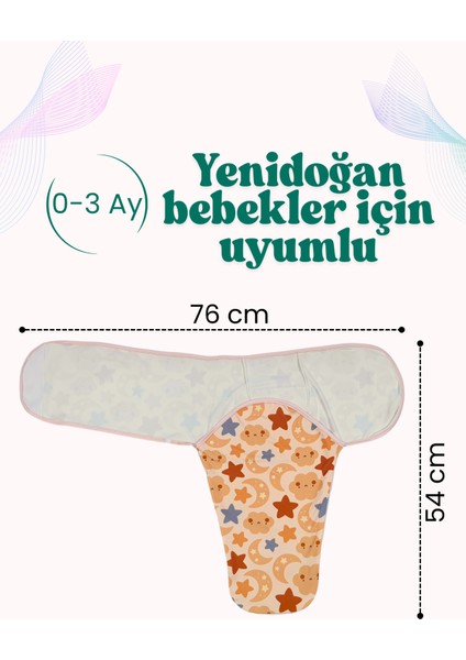 Bebek Yazlık Uyku Tulumu 4 Adet | Fermuarlı Penye Kundak 0-3 Ay | Terletmeyen Yenidoğan Kundak modelleri