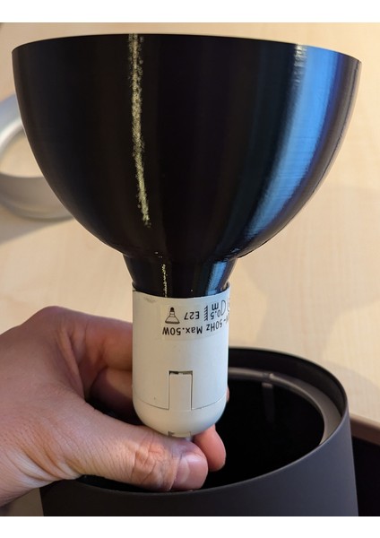 Ikea Tradfri E27 Adaptörü Für Paulmann Astene Spot P1058973 Sadece Plastik Aparattır.