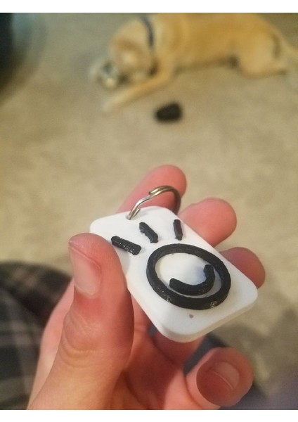 Toki Pona Keychain P989614 Sadece Plastik Aparattır.