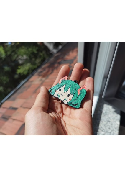 Hatsune Miku Keychain Ams P996108 Sadece Plastik Aparattır.