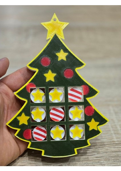 Noel Ağacı Tic Tac Toe P1078891 Sadece Plastik Aparattır.