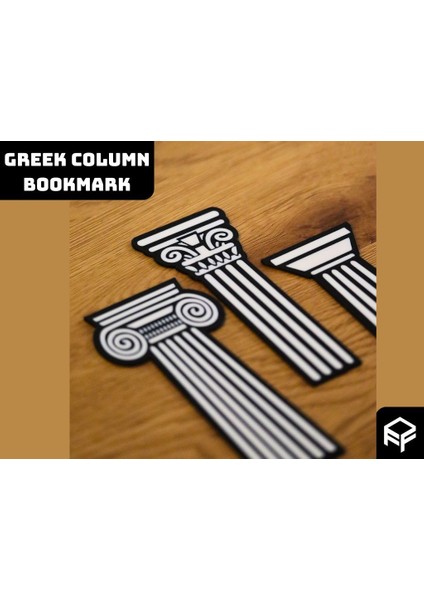 Yunan Sütunu Bookmark P935992 Sadece Plastik Aparattır.