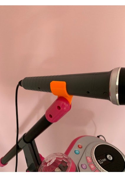 Vtech Kidi Süper Yıldız Dj Studio Için Mikrofon Tutucu P281788 Sadece Plastik Aparattır.