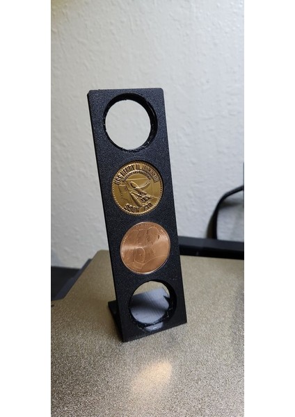 1 1.5 "coin P888874 Için 4 Madeni Para Ekranı Sadece Plastik Aparattır.