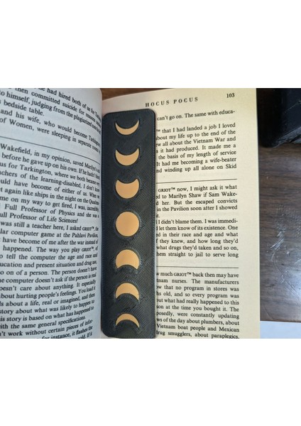 Moon Faz Bookmark - Filament Değişimi Fırsatı ile 30 Dakikalık Baskı Çok Renkler Için Fırsat P865749 Sadece Plastik Aparattır.