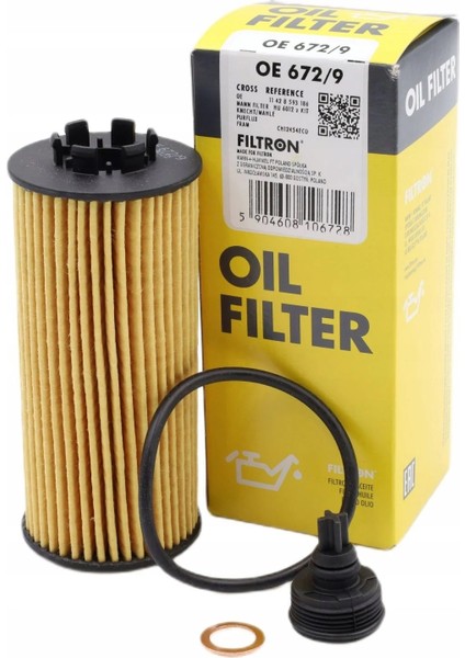 Bmw X2 F39 16D Dizel Yağ Filtresi 2018-2022 Filtron