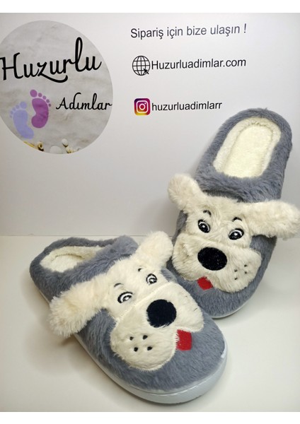 Kışlık Peluş Terlik modelleri