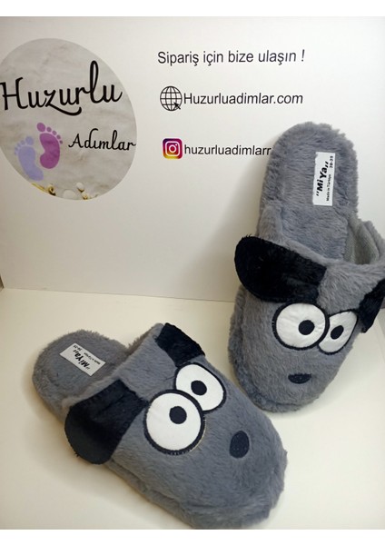 Kışlık Peluş Terlik modelleri