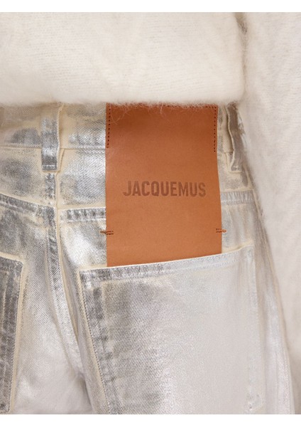Oversized Indigo Denim Pantolon