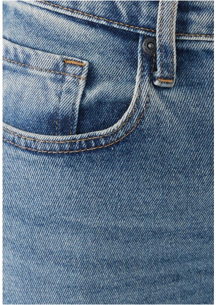 Yüksek Bel Kloş Jean Pantolon