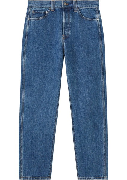 Vintage Tarzı Modern Kesim Kot Pantolon