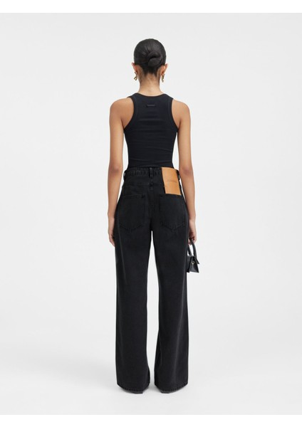 Oversized Indigo Denim Pantolon fiyatları