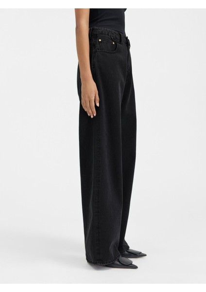 Oversized Indigo Denim Pantolon modelleri