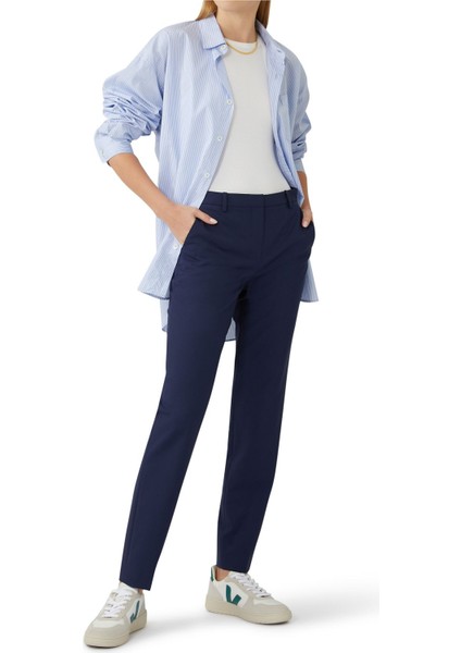 Slim Fit Yün Pantolon - Şık ve Rahat