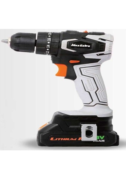MX1830 Brushless 20 V 1.5 Ah Akülü Darbeli Matkap