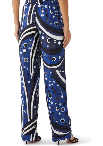 Şık Ipek Twill Pantolon