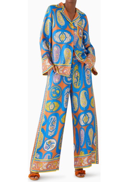 Şık Geniş Paça Pantolon