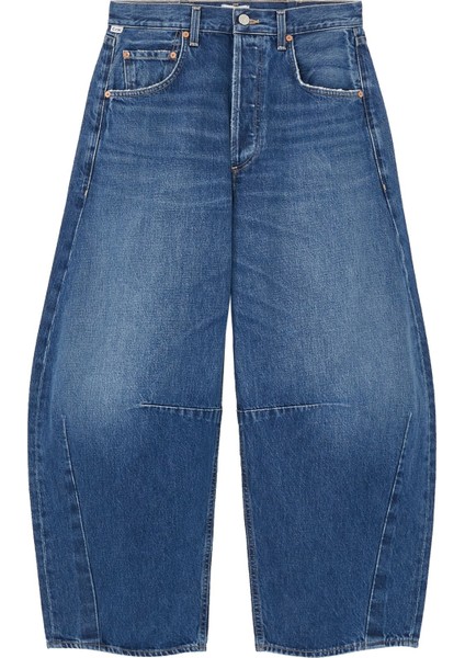 Kadın Geniş Paça Kot Pantolon