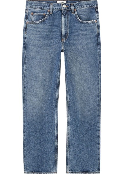 Vintage Tarzı Rahat Kot Pantolon