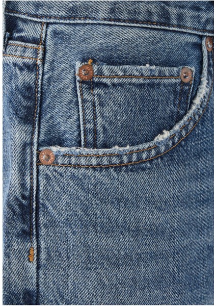 Vintage Tarzı Rahat Kot Pantolon fırsatları