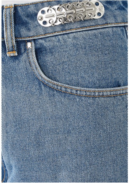 Yüksek Bel Kot Pantolon