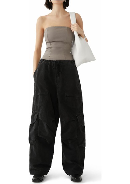 Farklı Stil Için Cargo Pantolon